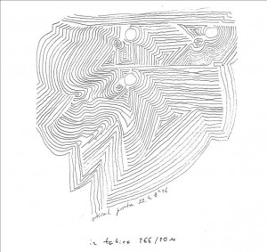 Slika 15/ Radova .Tajder, Otisak prsta, crtež